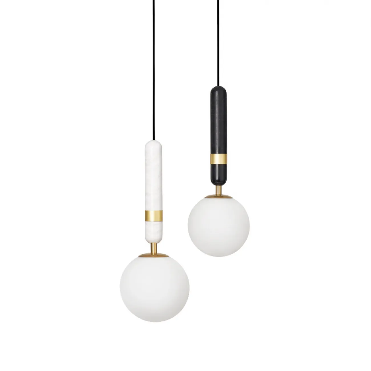 Подвесной светильник NOEL black brass от ImperiumLoft
