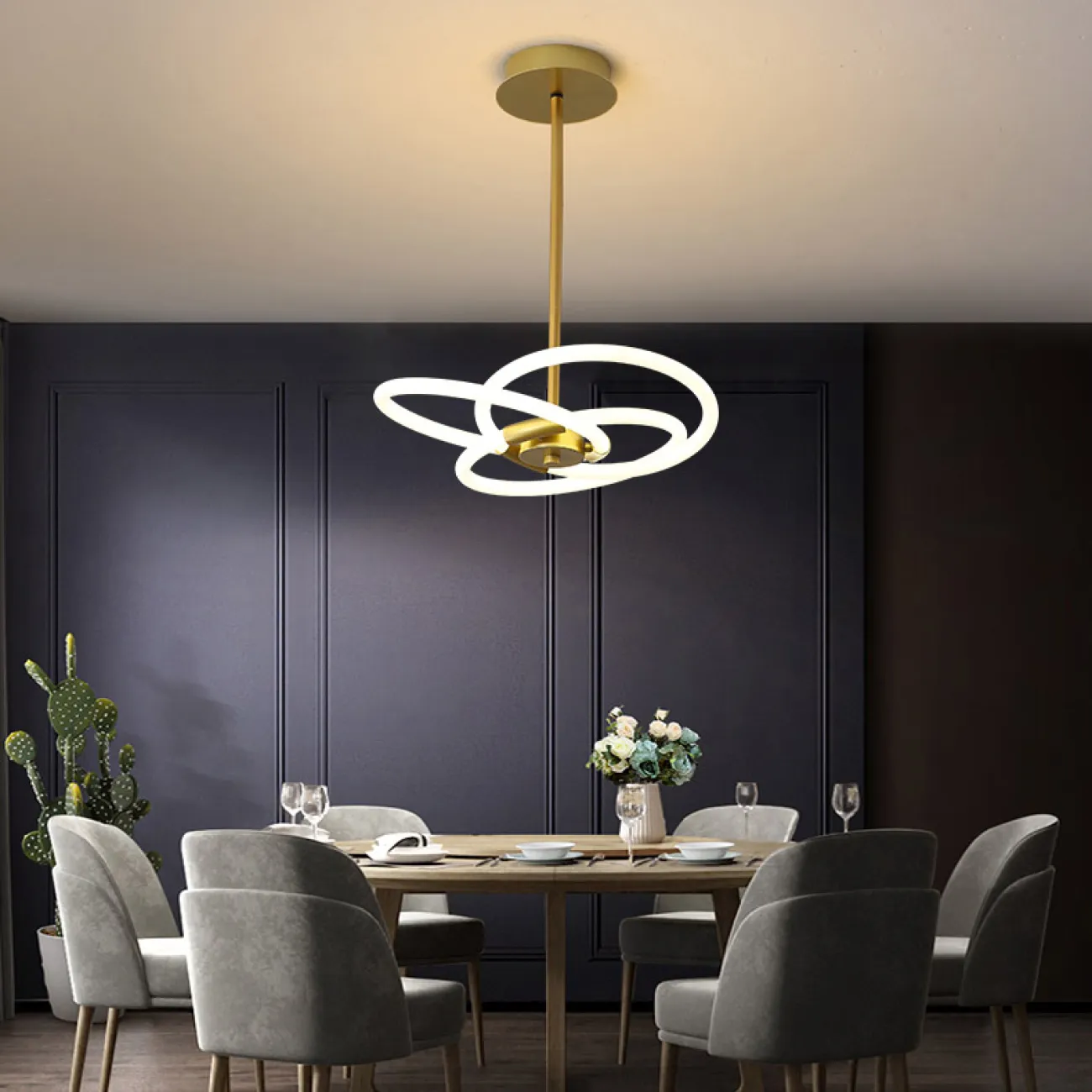 Потолочная люстра NOMOS L64 3000К от ImperiumLoft