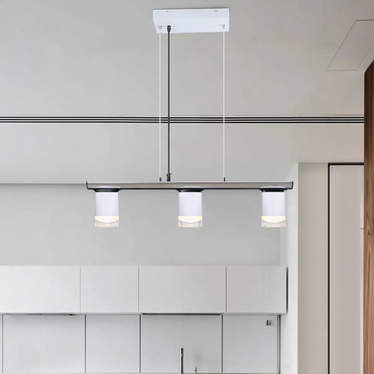 Светодиодный реечный подвесной светильник ALERT-LONG Светодиодный реечный подвесной светильник ALERT-LONG