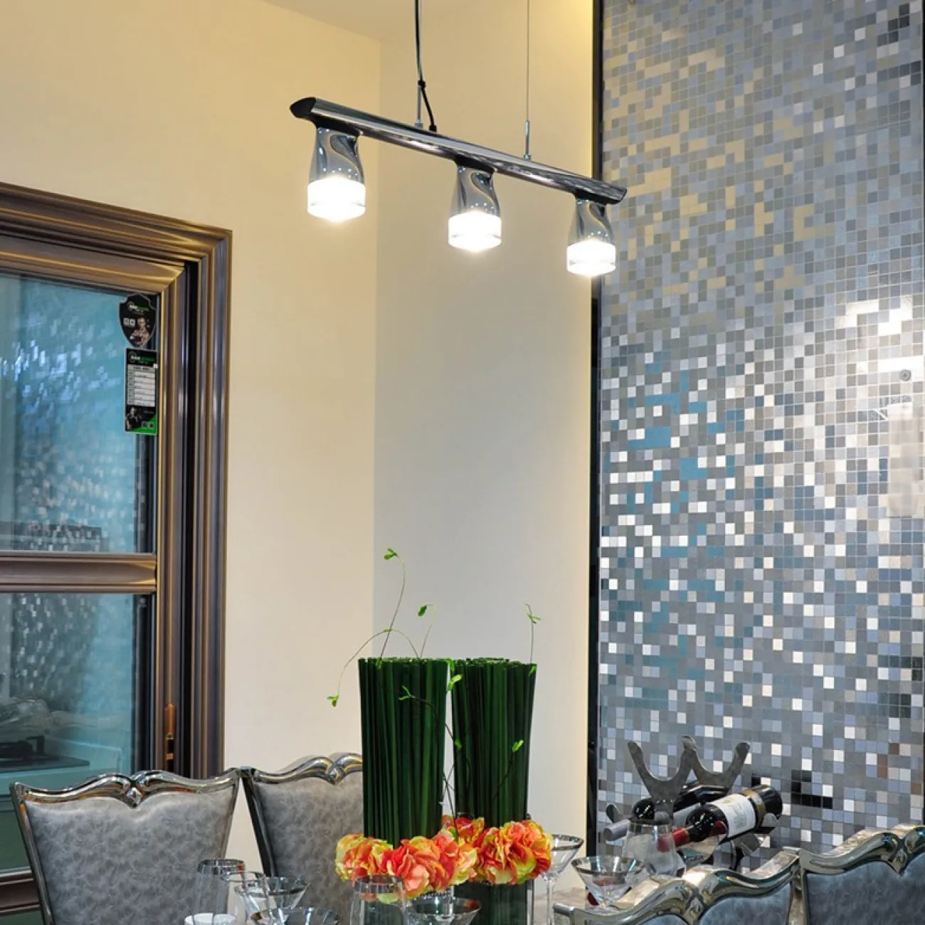 Светодиодный реечный подвесной светильник ALERT-LONG Светодиодный реечный подвесной светильник ALERT-LONG