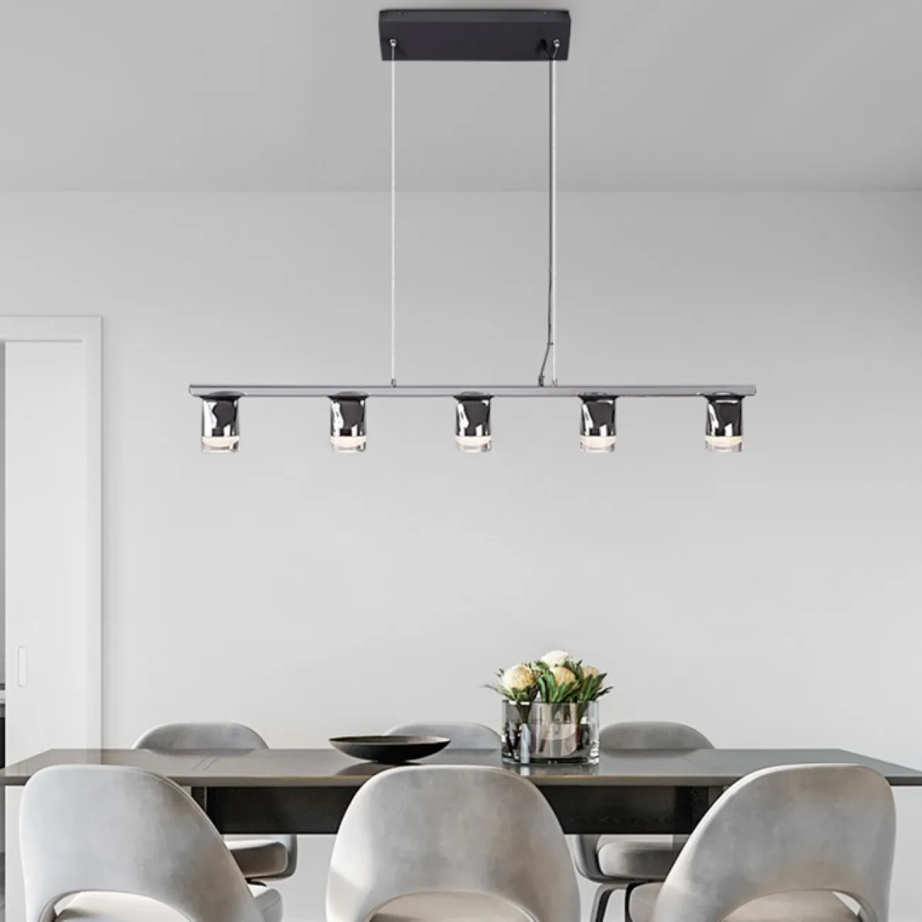 Светодиодный реечный подвесной светильник ALERT-LONG Светодиодный реечный подвесной светильник ALERT-LONG