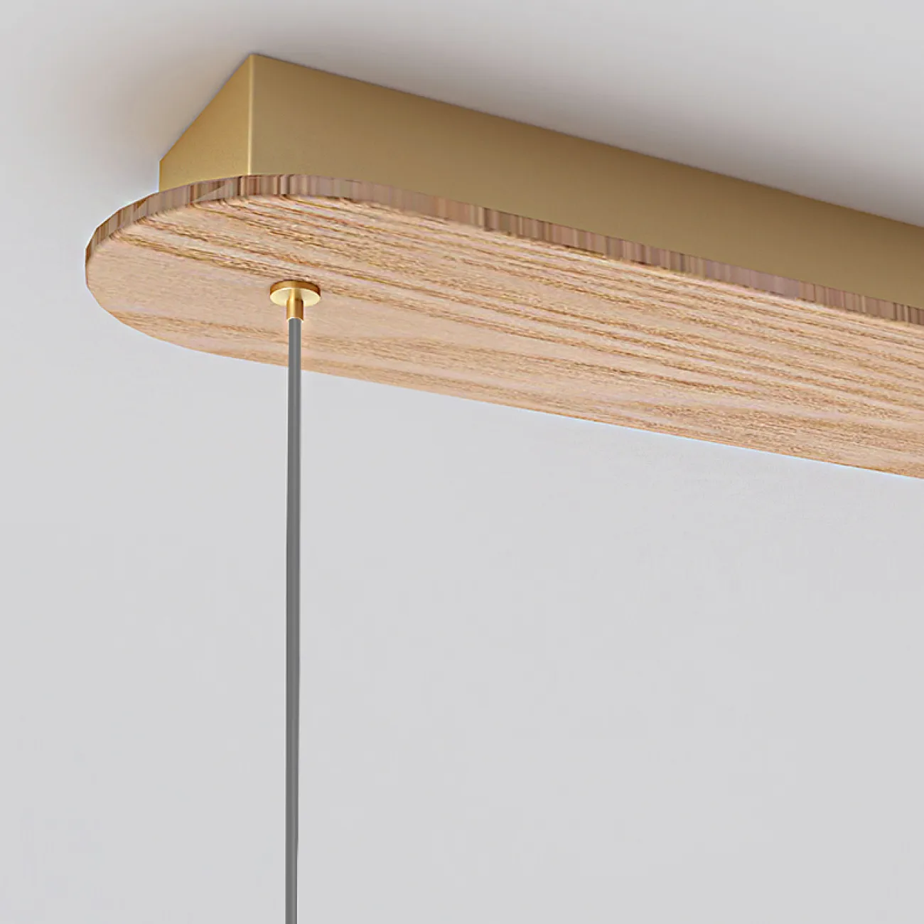 Подвесной светильник FALKA MORE B Brown Диск от ImperiumLoft