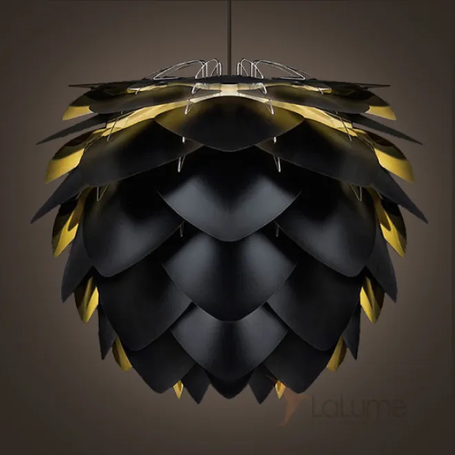 Подвесной светильник pine cone Black & Gold 45 от LaLume