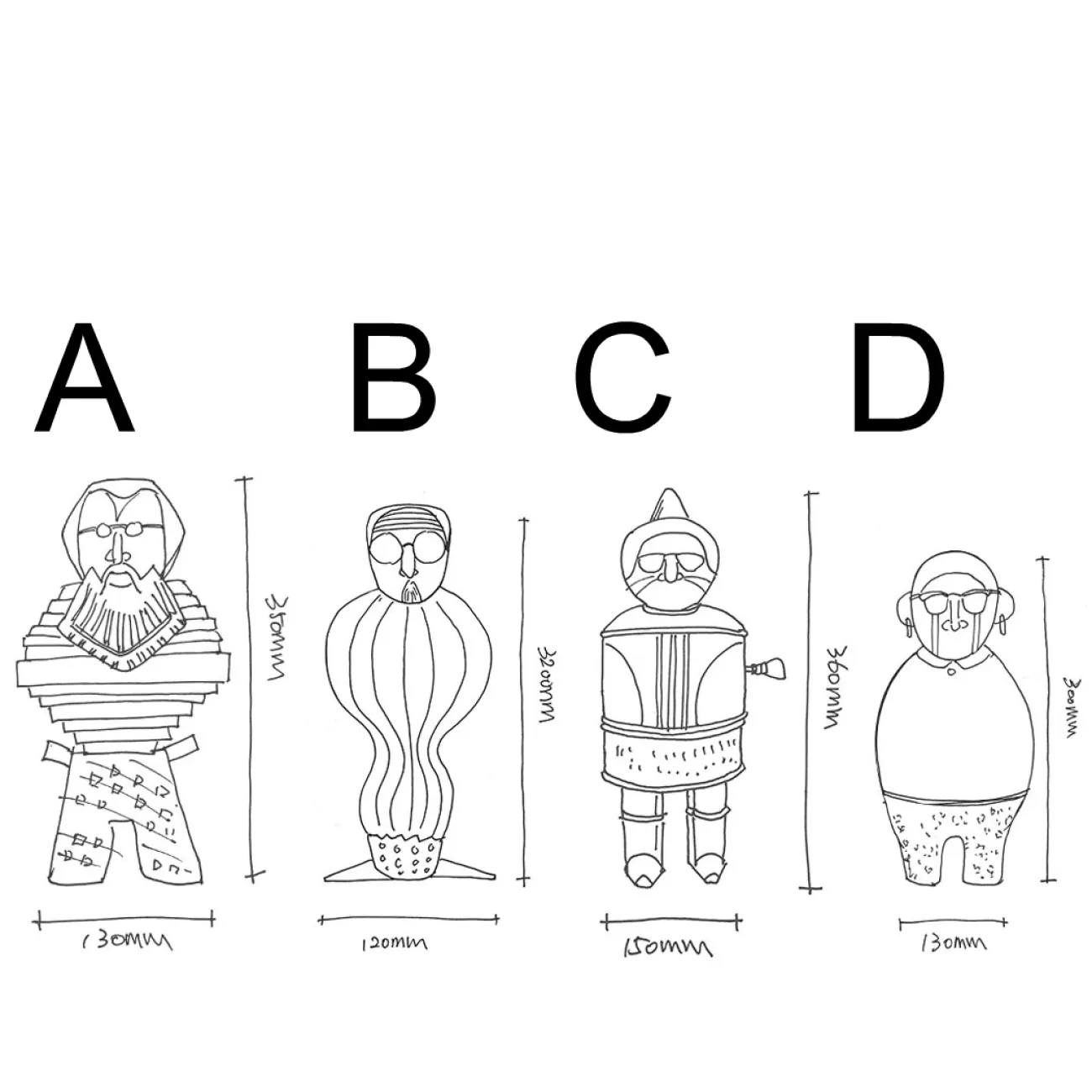 Дизайнерская статуэтка LaLume-SKT00185 