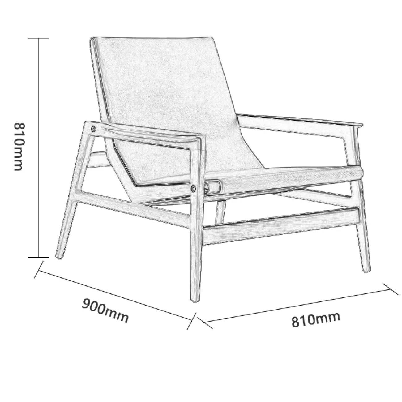 Дизайнерское кресло LaLume-KK00127