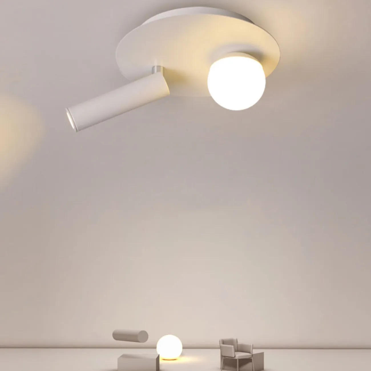 Потолочный светильник SNOTRA CH A 3000К от ImperiumLoft