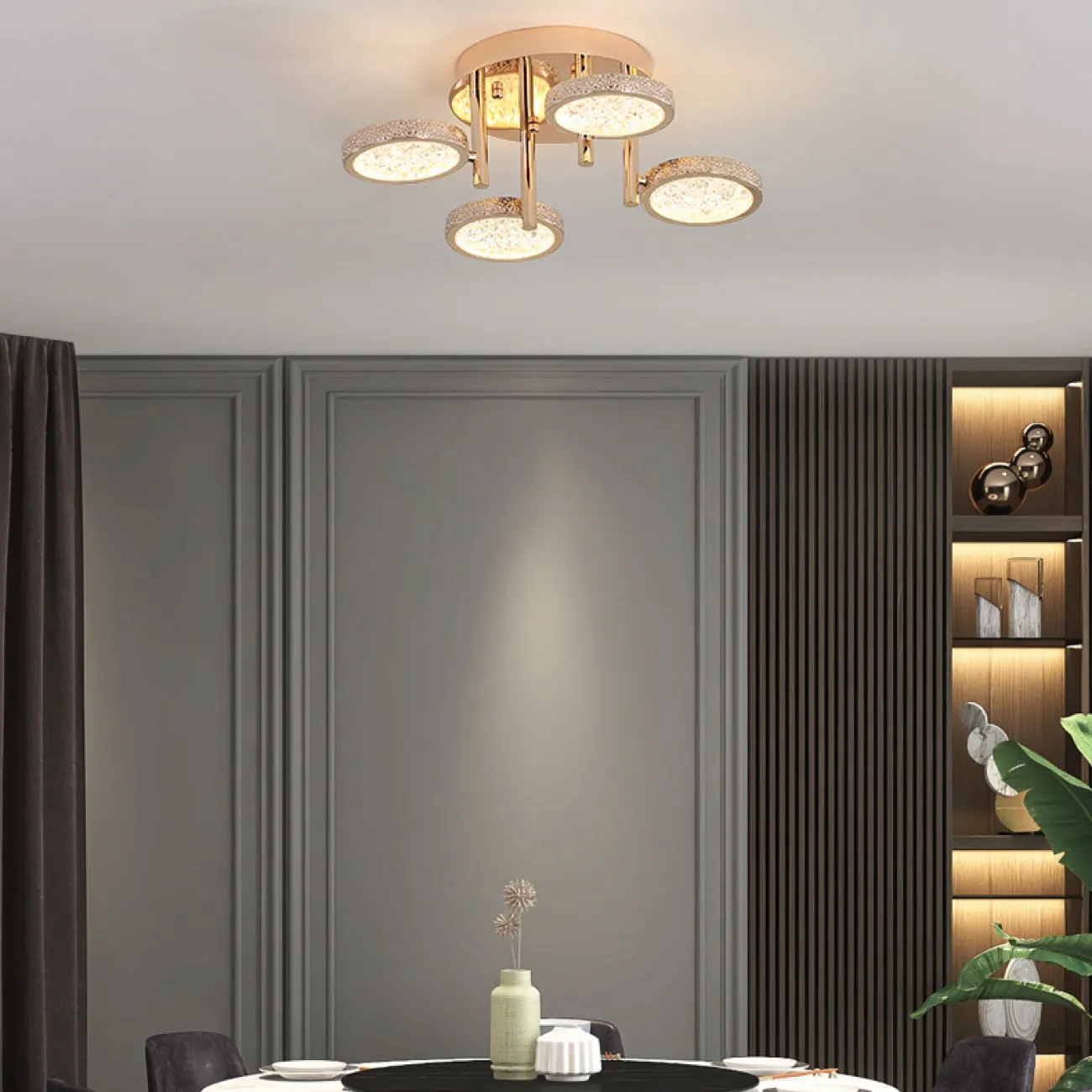 Потолочная люстра NAINA CH L60 от ImperiumLoft