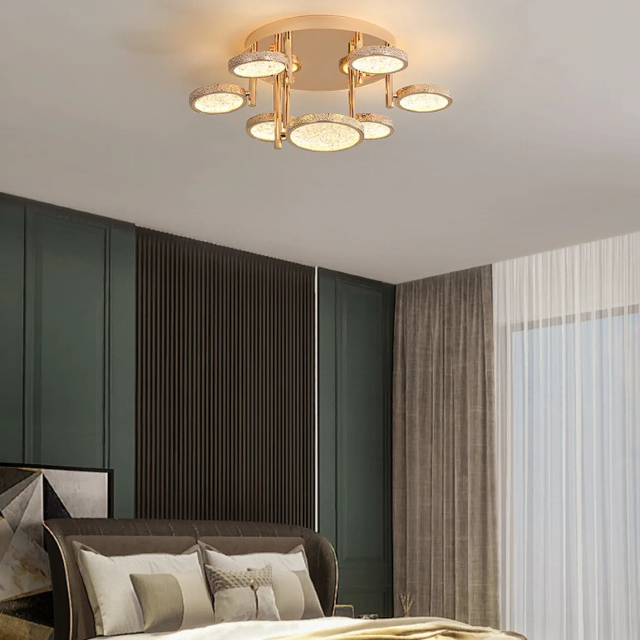 Потолочная люстра NAINA CH L60 от ImperiumLoft