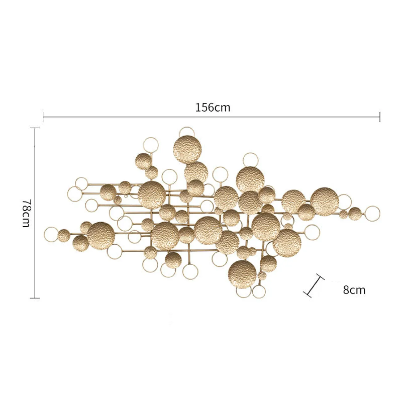 Дизайнерский настенный декор LaLume-KKK00350