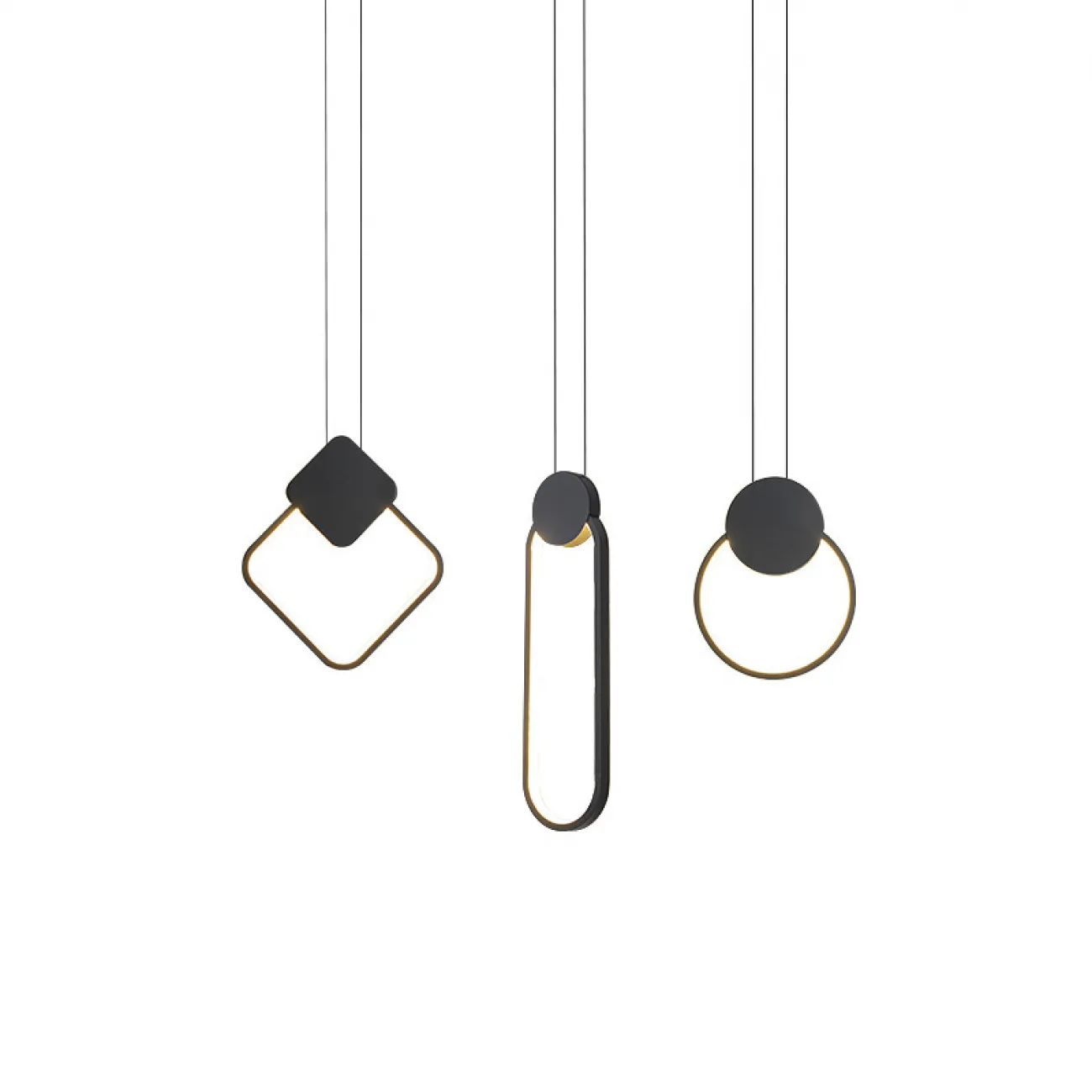 Подвесной светильник MITCH BW black L 20 от ImperiumLoft