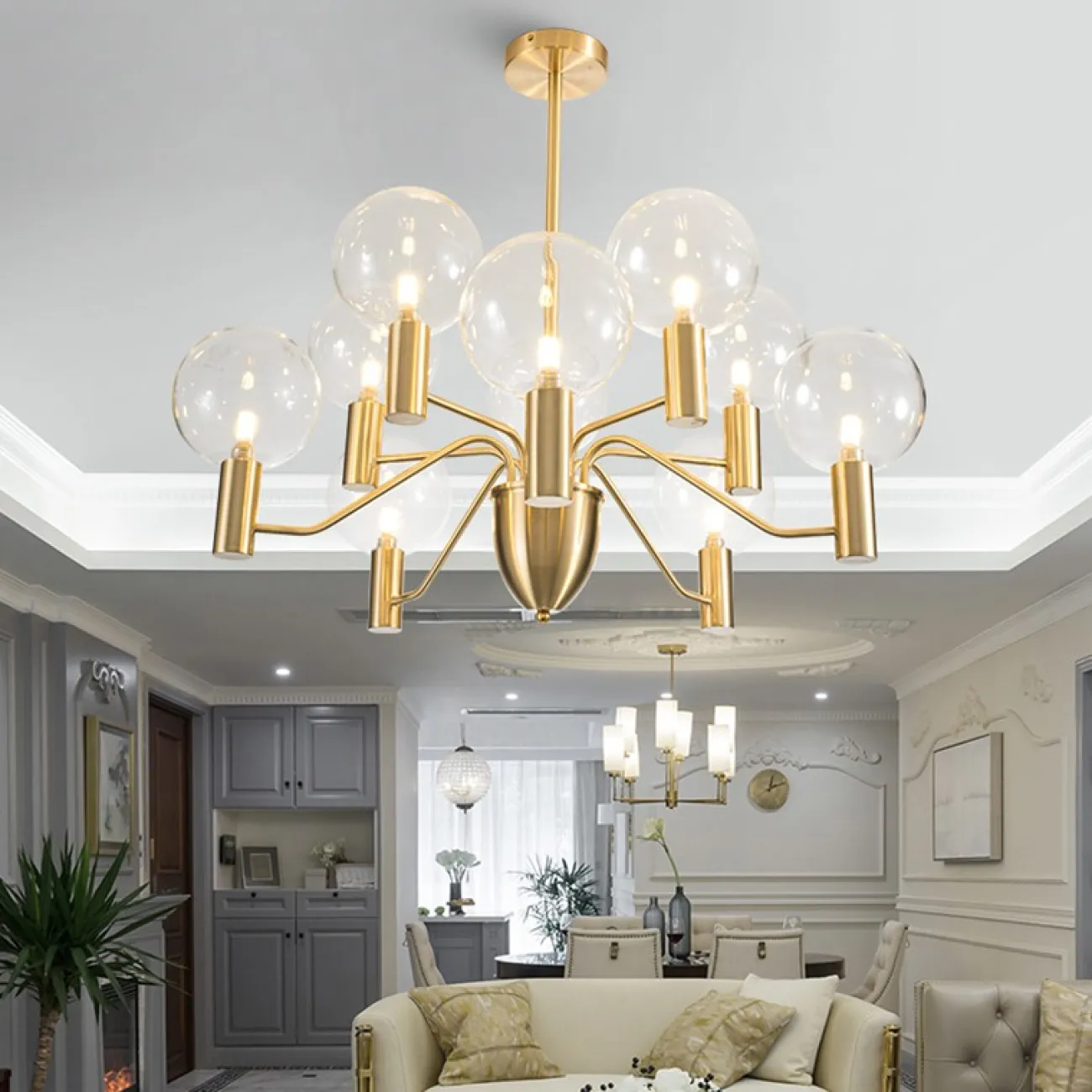 Подвесная люстра MORTEN L10 от ImperiumLoft Подвесная люстра MORTEN L10 от ImperiumLoft