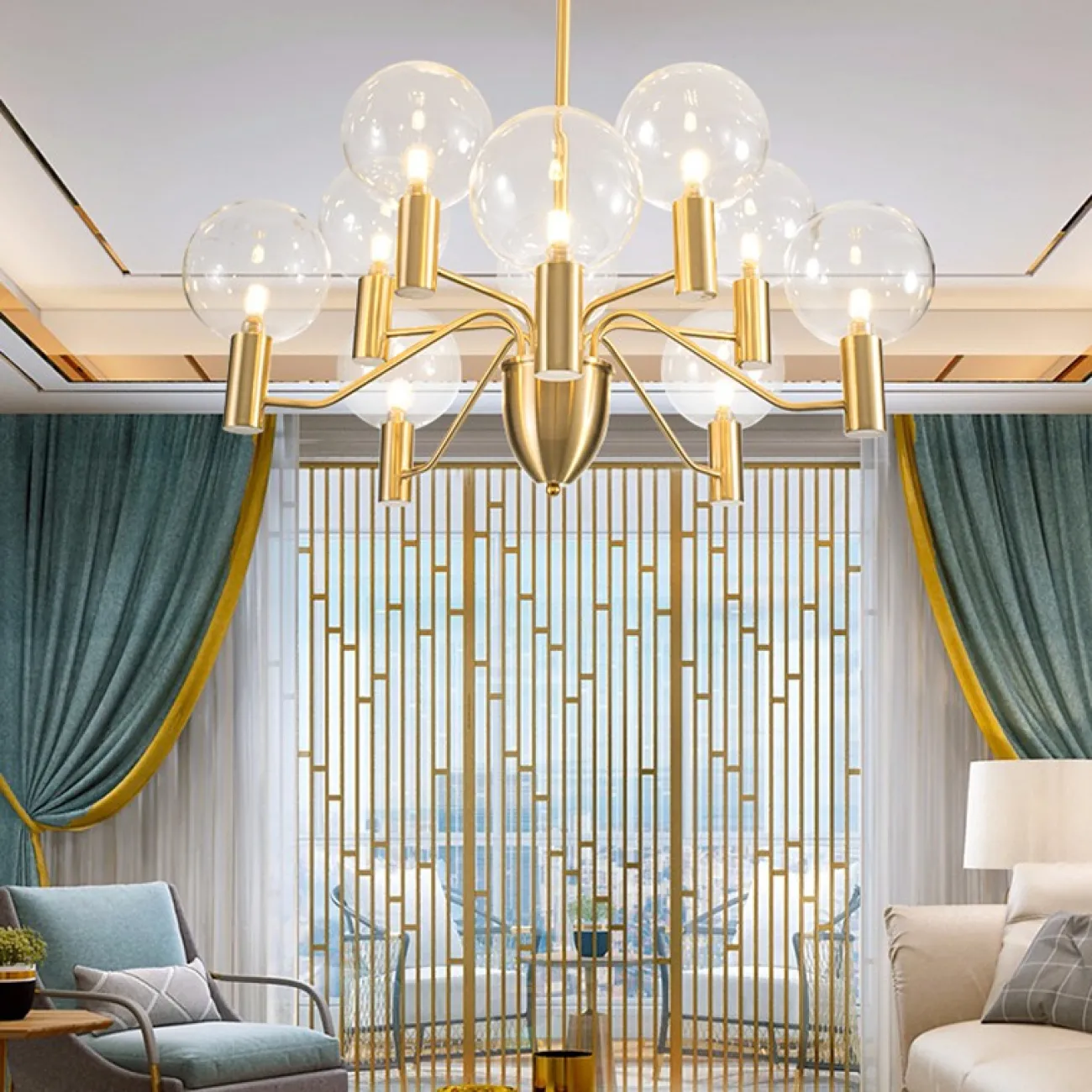 Подвесная люстра MORTEN L10 от ImperiumLoft Подвесная люстра MORTEN L10 от ImperiumLoft