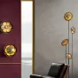 Торшер CAMELLIA FL Латунь от ImperiumLoft