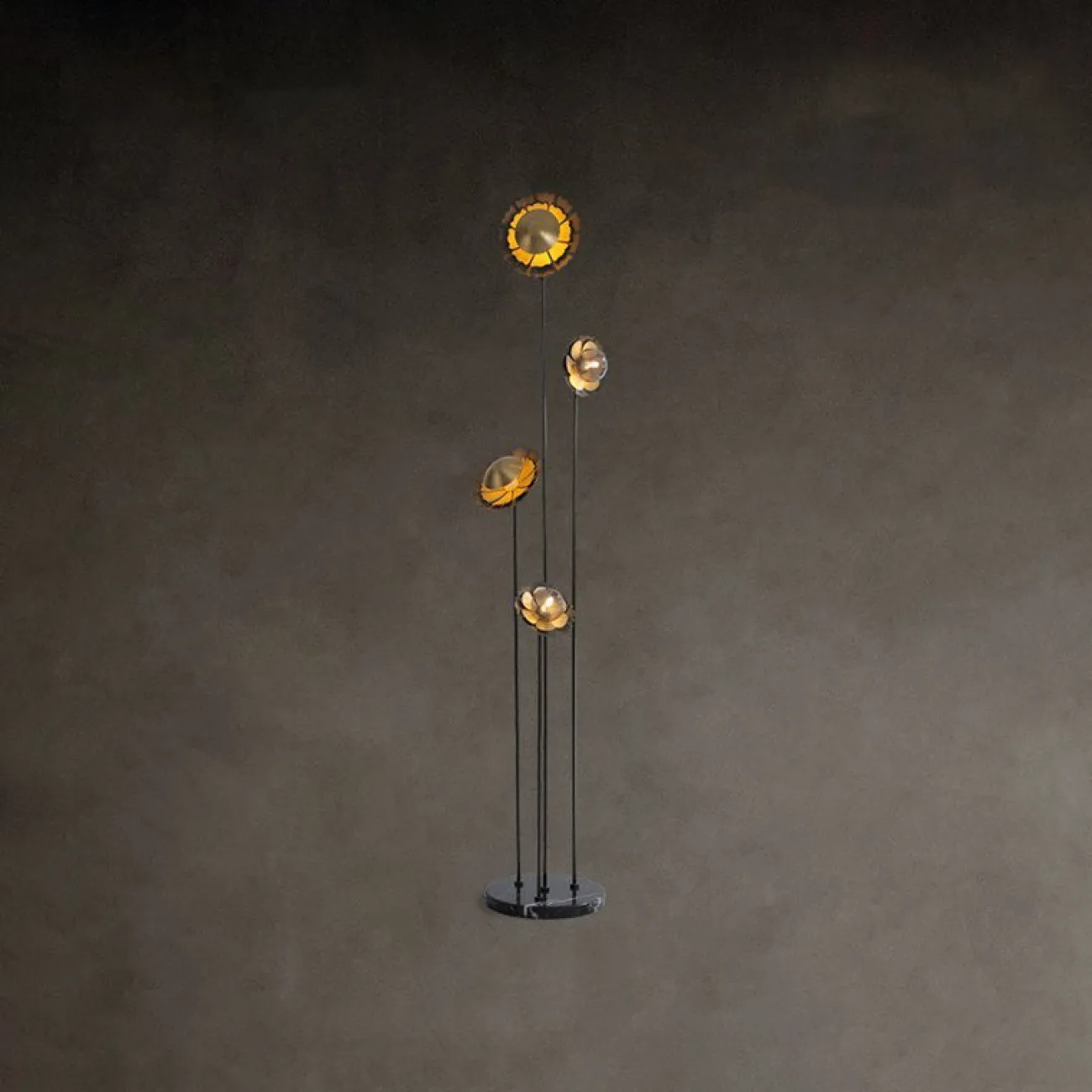 Торшер CAMELLIA FL Чёрный от ImperiumLoft