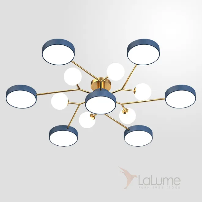 Потолочная люстра MARTA L13 Blue от ImperiumLoft
