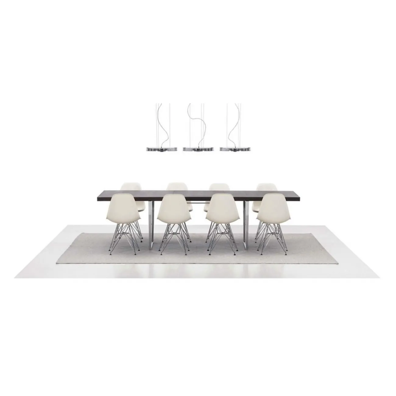 Стул Eames DSR Желтый designed by Charles and Ray Eames		 in 1948 от LaLume