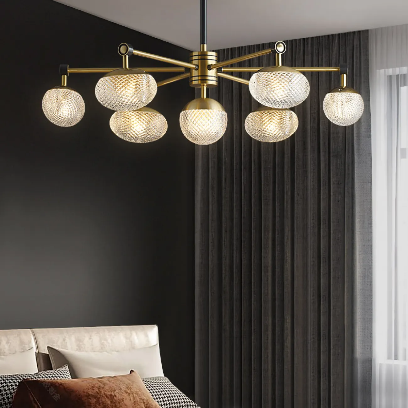 Подвесная люстра BETHANY D80 от ImperiumLoft