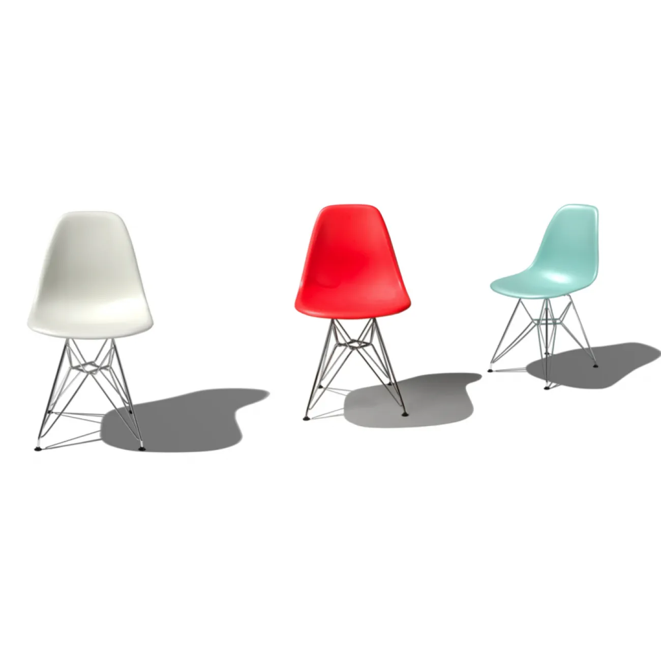 Стул Eames DSR Желтый designed by Charles and Ray Eames		 in 1948 от LaLume