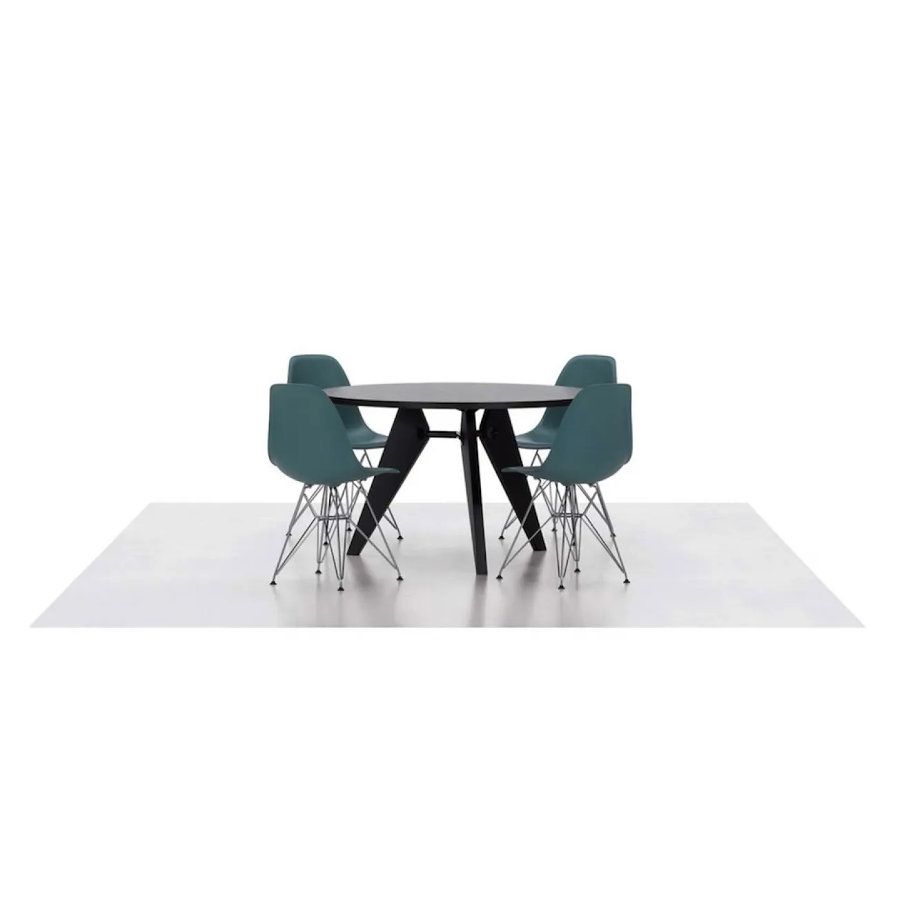 Стул Eames DSR Желтый designed by Charles and Ray Eames		 in 1948 от LaLume