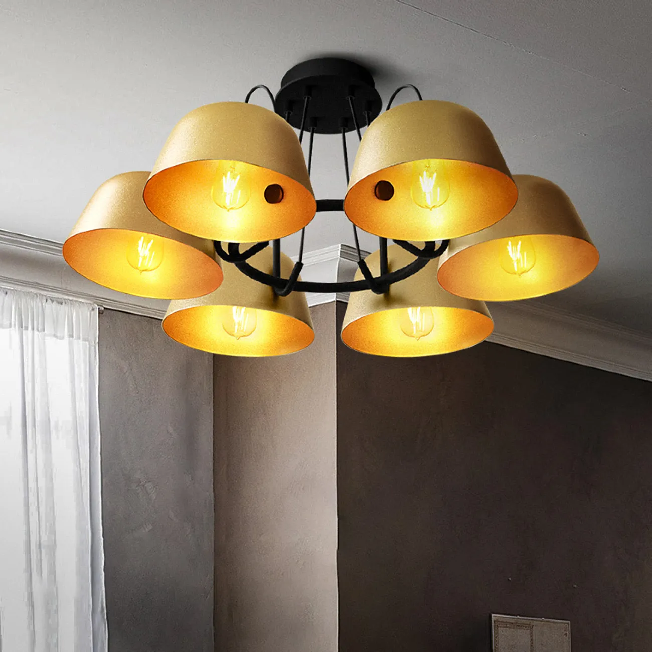 Подвесная люстра SOL от ImperiumLoft Подвесная люстра SOL от ImperiumLoft