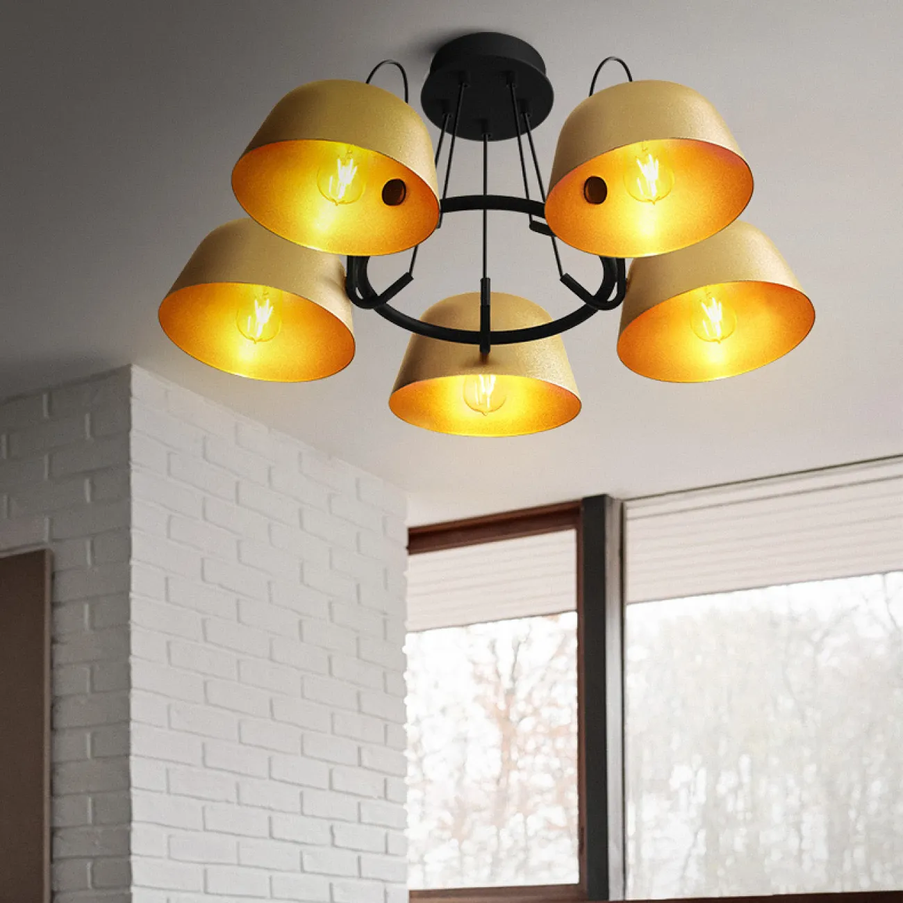 Подвесная люстра SOL от ImperiumLoft Подвесная люстра SOL от ImperiumLoft