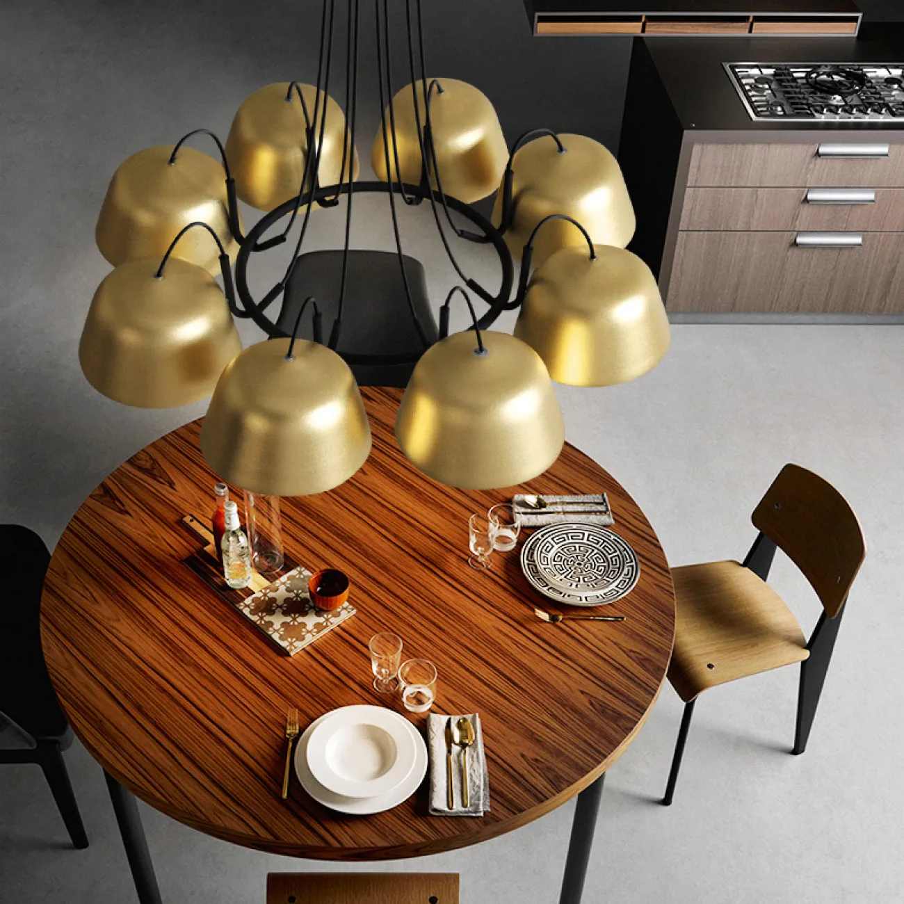 Подвесная люстра SOL от ImperiumLoft Подвесная люстра SOL от ImperiumLoft