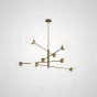 Люстра на штанге SALME L10 B Gold от ImperiumLoft