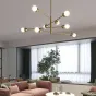 Люстра на штанге SALME L10 B Gold от ImperiumLoft