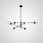 Люстра на штанге SALME L4 Black от ImperiumLoft