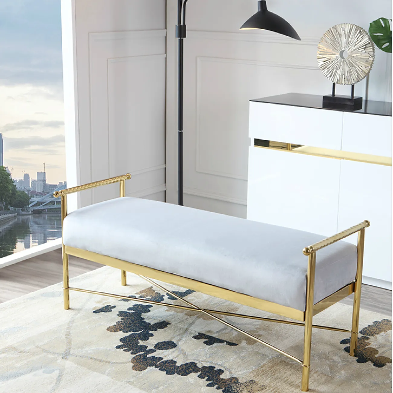 Дизайнерская банкетка Стильная банкетка - BB00101 Дизайнерская банкетка Стильная банкетка - BB00101