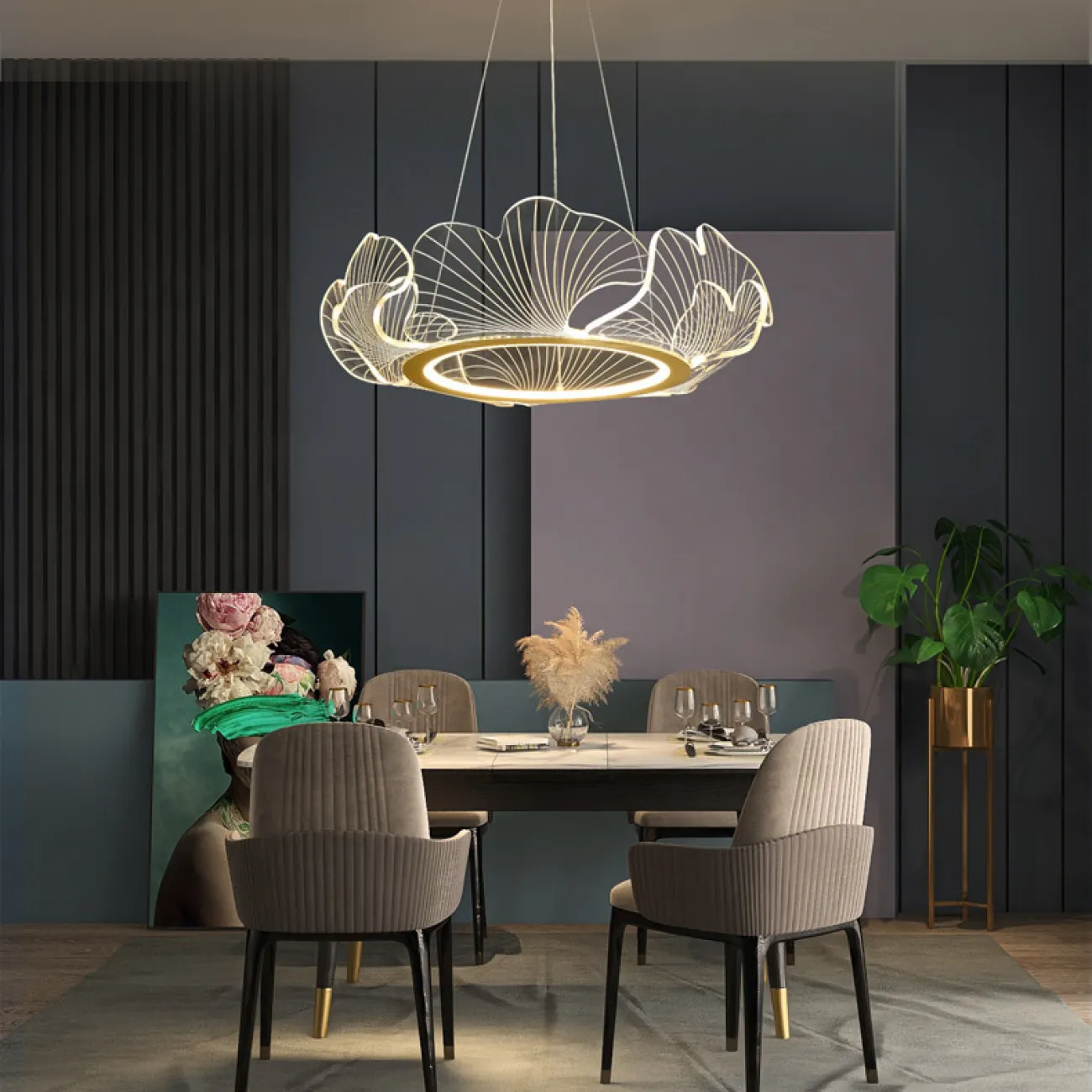Подвесная люстра INTENS D68 от ImperiumLoft