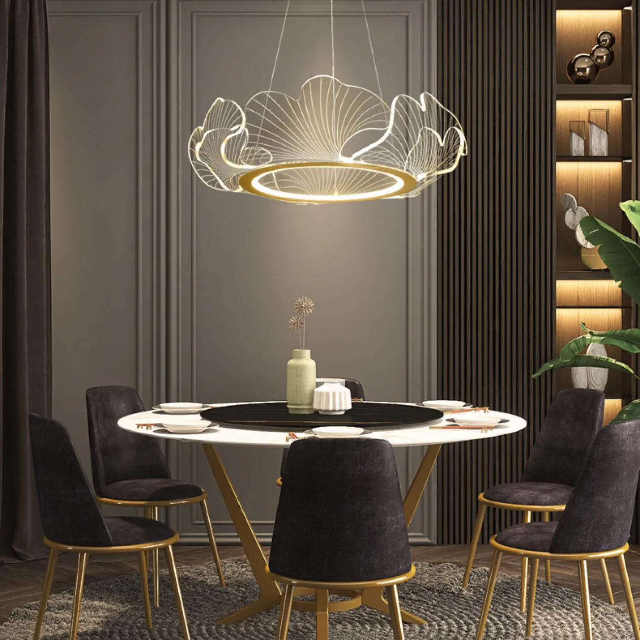 Подвесная люстра INTENS D68 от ImperiumLoft