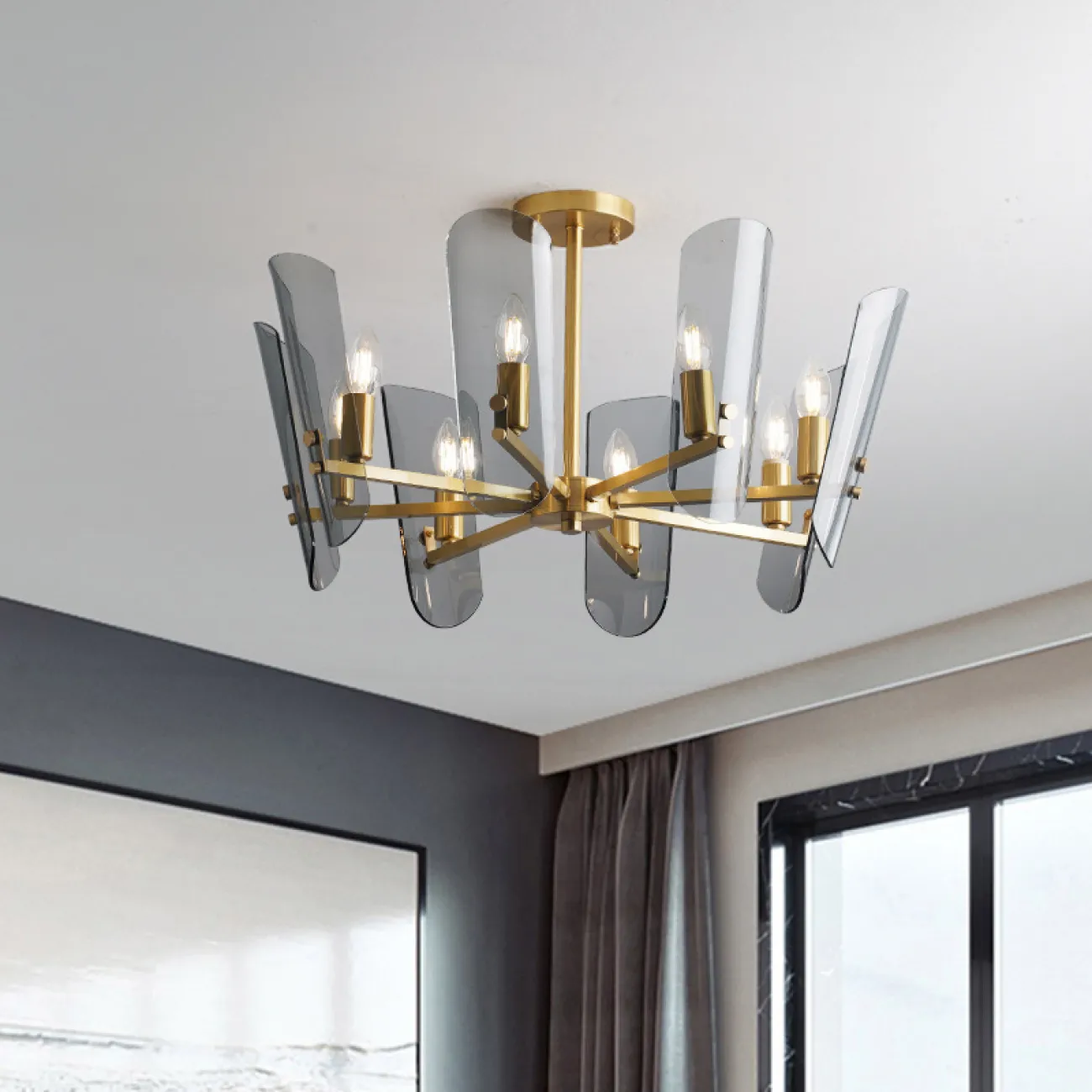 Потолочная люстра SILVER D65 от ImperiumLoft