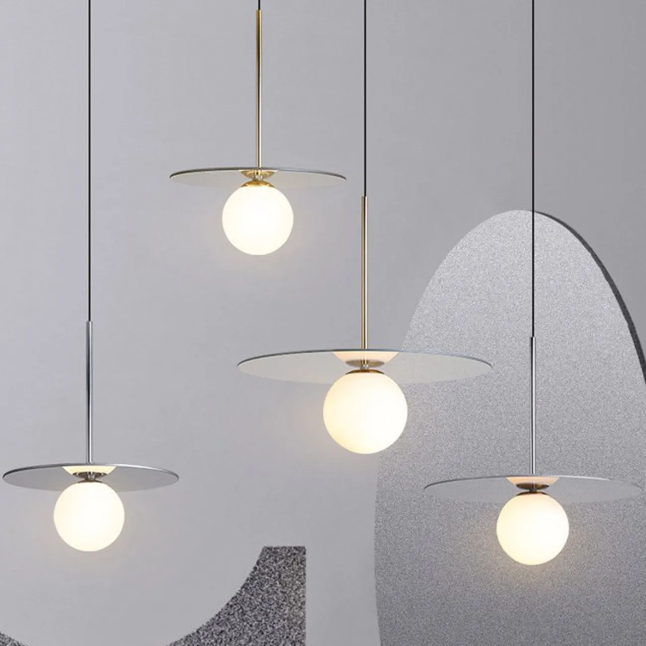 Подвесной светильник TAG S D25 Хром от ImperiumLoft