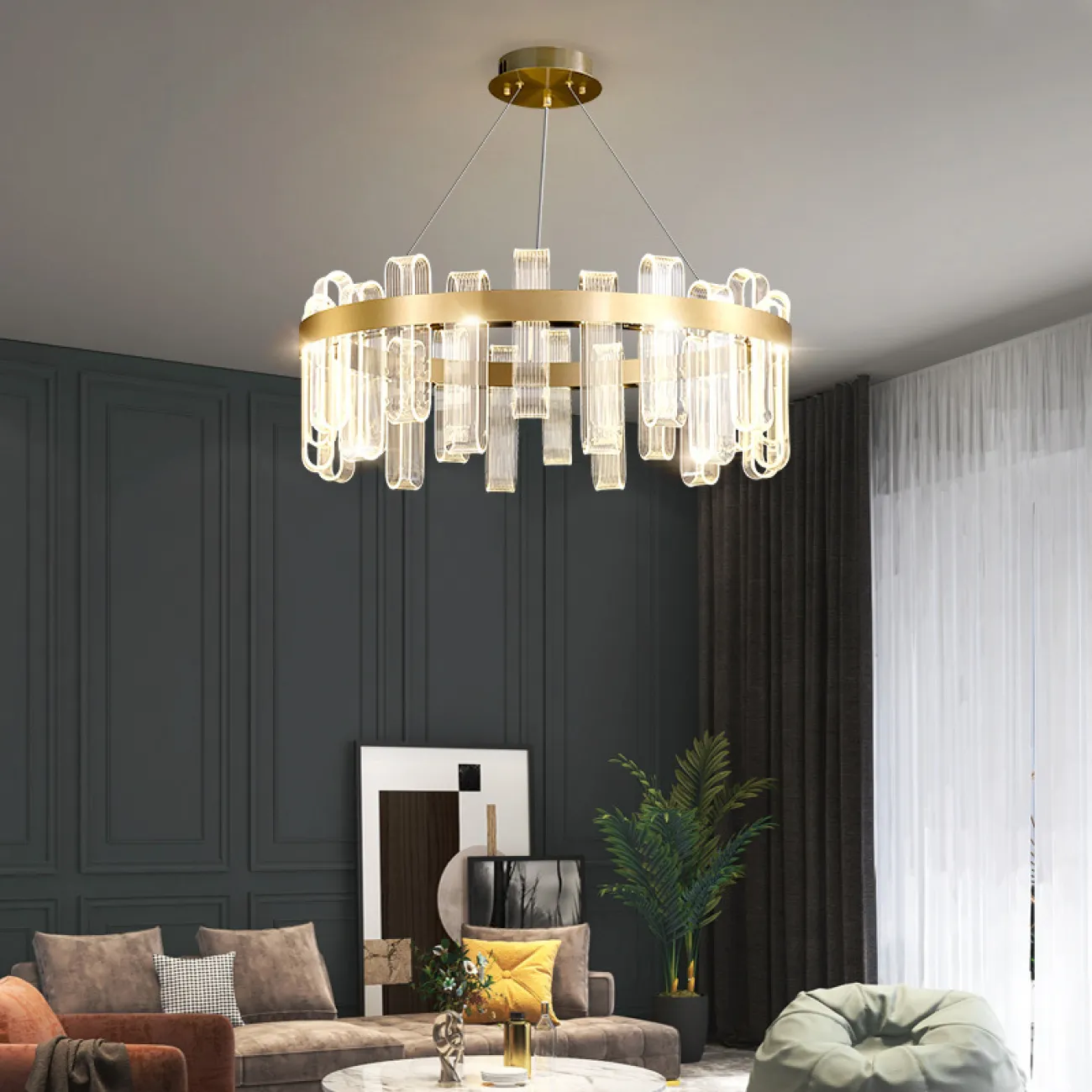 Подвесная люстра REBECCA C от ImperiumLoft