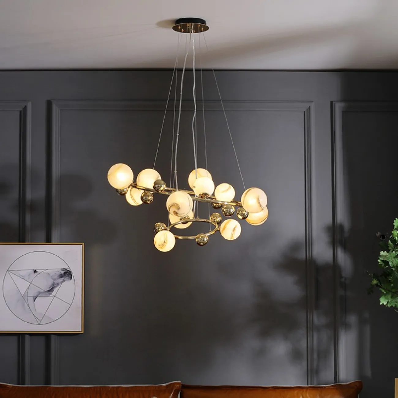 Подвесная люстра COSMOGONY LARGE от ImperiumLoft