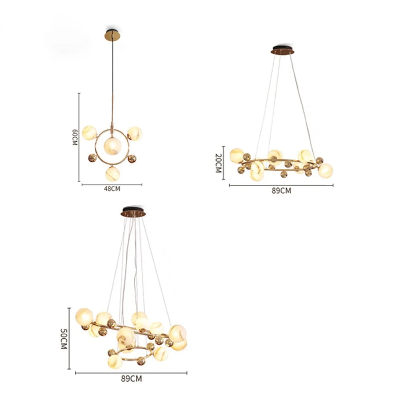 Подвесная люстра COSMOGONY LARGE от ImperiumLoft