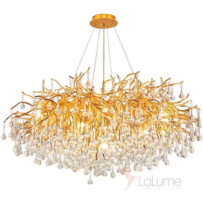 Люстра Droplet Chandelier circle D150 от ImperiumLoft
