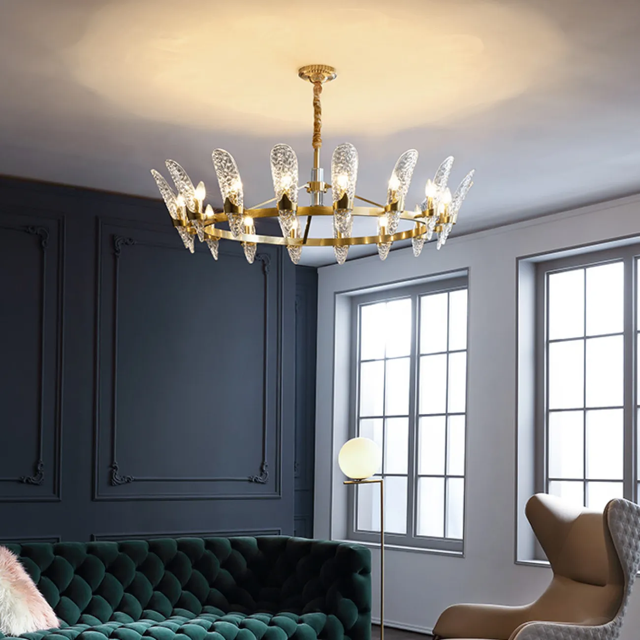 Подвесная люстра RAMONA D87,5 от ImperiumLoft