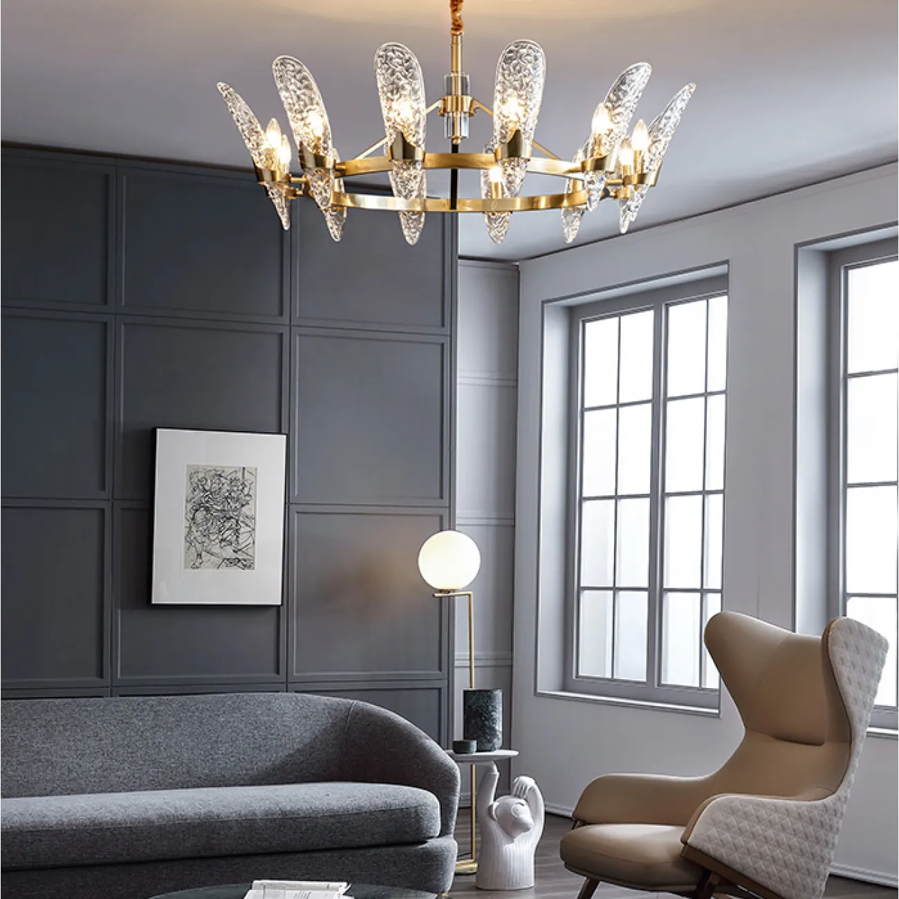 Подвесная люстра RAMONA D87,5 от ImperiumLoft