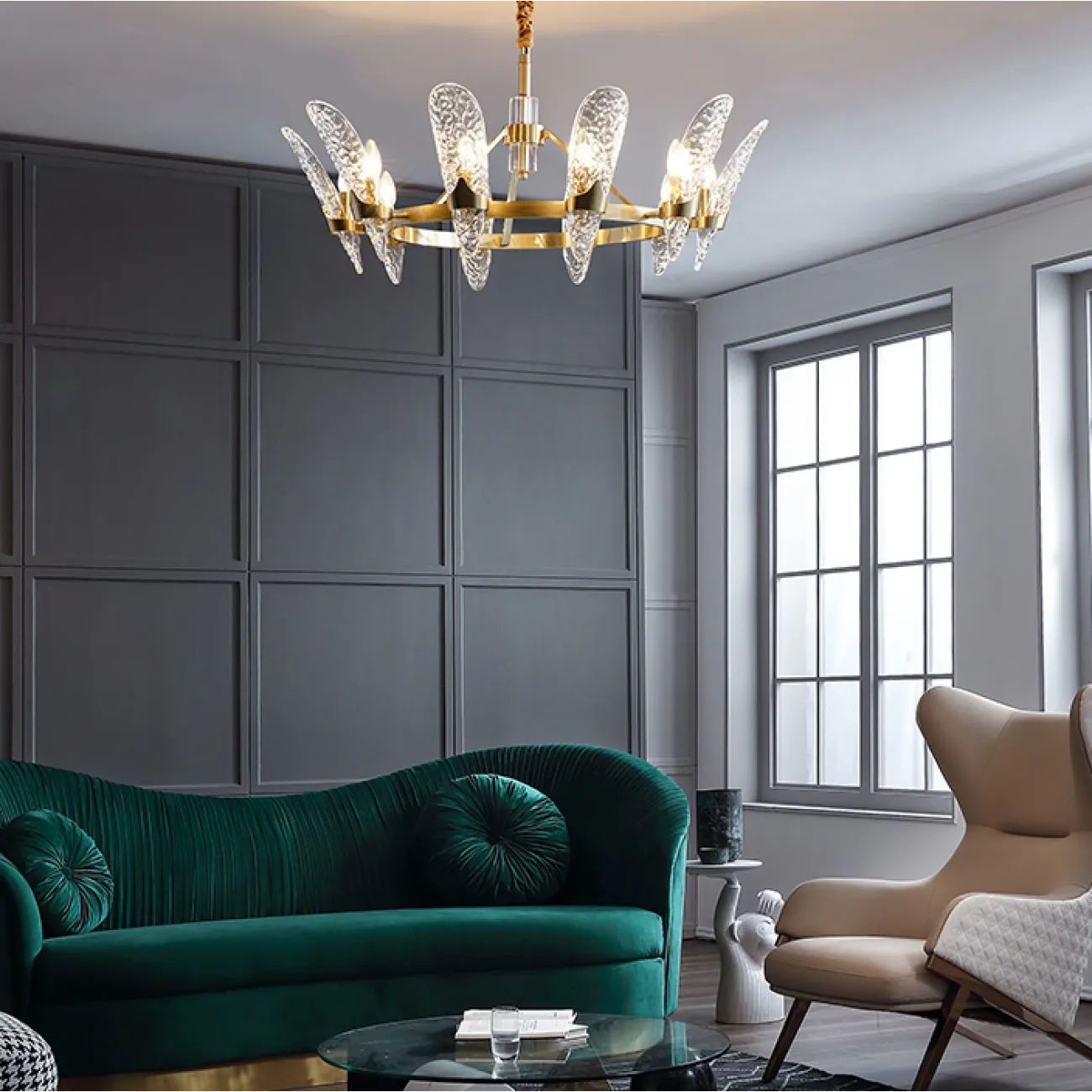 Подвесная люстра RAMONA D87,5 от ImperiumLoft