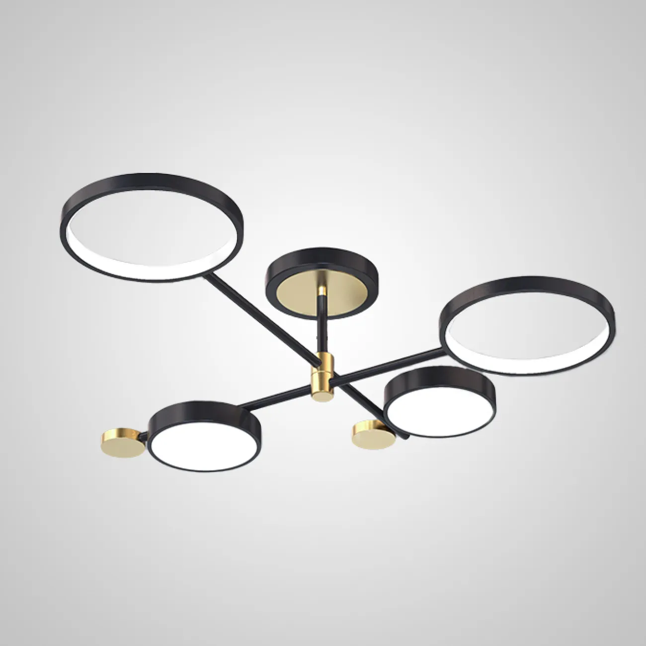 Потолочная люстра MARSA L6 Gold от ImperiumLoft