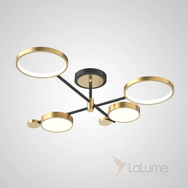 Потолочная люстра MARSA L4 Gold от ImperiumLoft