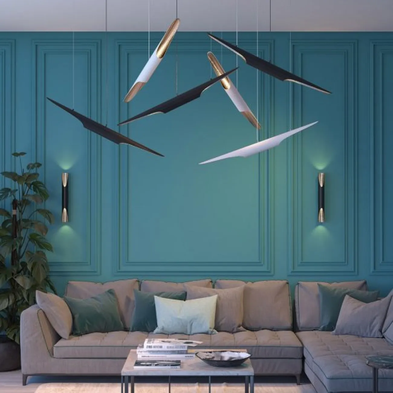 Подвесной светильник ORO от ImperiumLoft