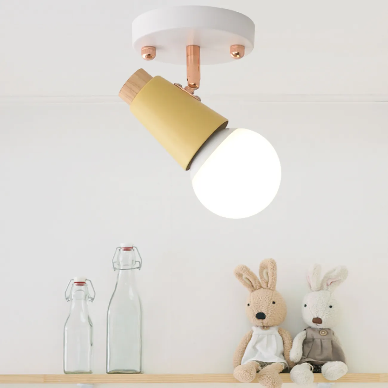 Настенный светильник ROTARY WALL Желтый от ImperiumLoft Настенный светильник ROTARY WALL Желтый от ImperiumLoft