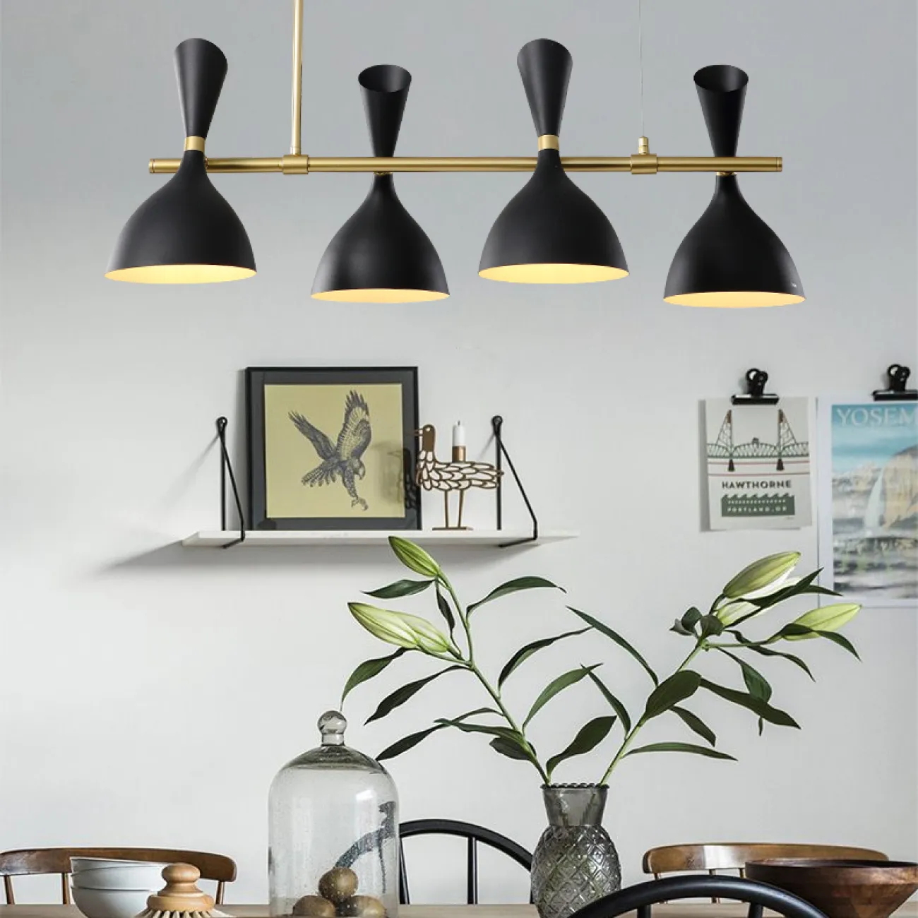 Подвесной реечный светильник TRUMPET LINE от ImperiumLoft