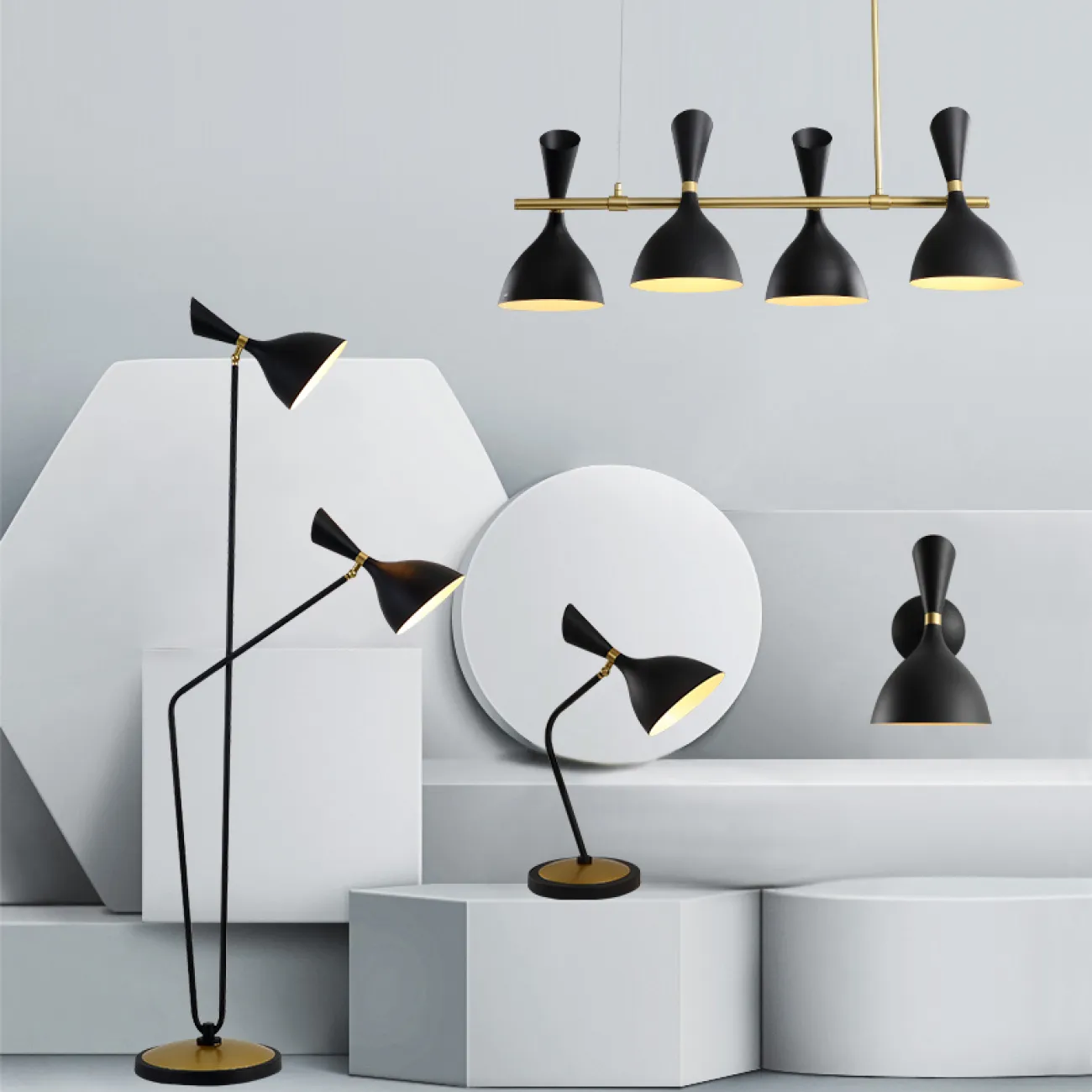 Подвесной реечный светильник TRUMPET LINE от ImperiumLoft