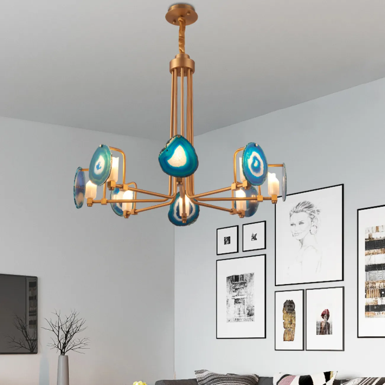 Подвесной светильник Branquinho by Imperium 10 от ImperiumLoft