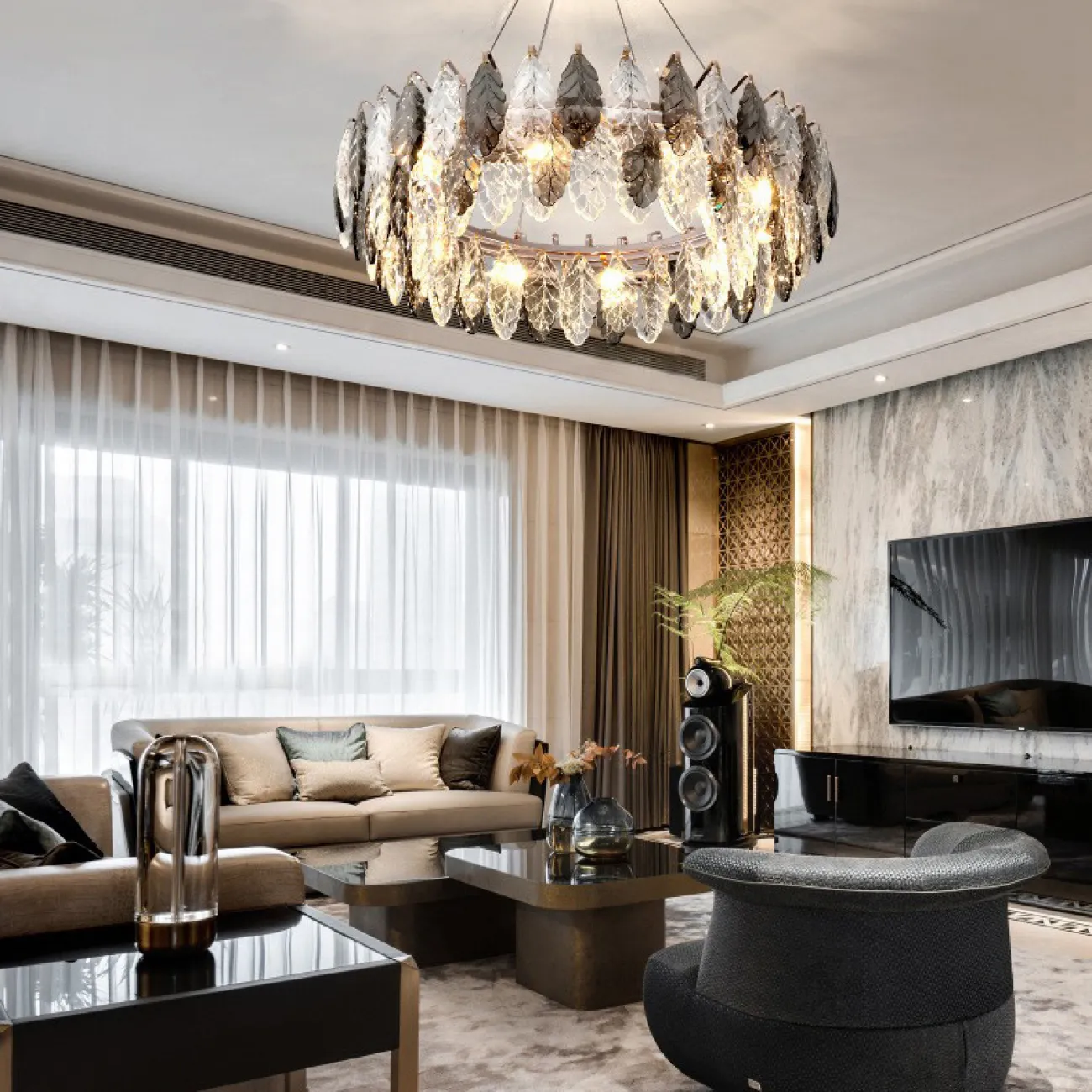 Подвесная люстра KARELLA D80 от ImperiumLoft
