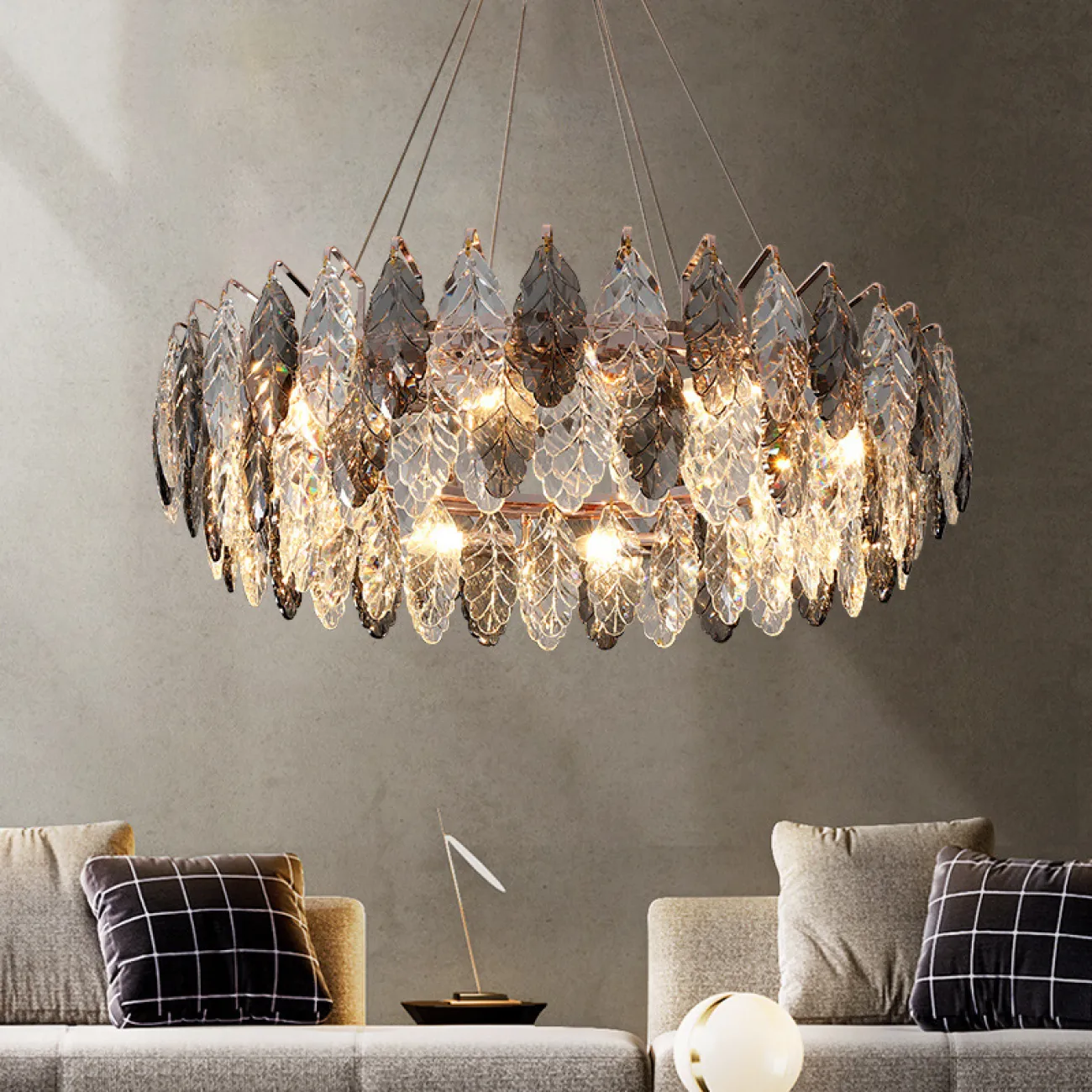Подвесная люстра KARELLA D80 от ImperiumLoft